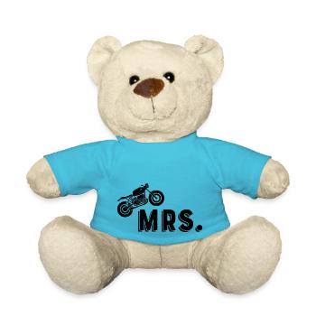 Frauen die Motorrad fahren - Teddy - Atollblau - Vorne