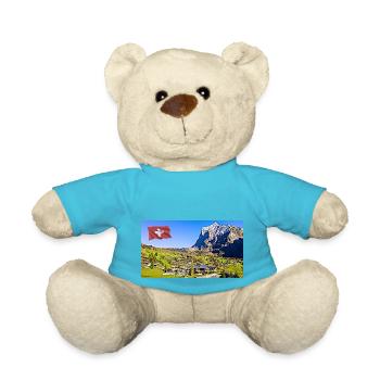 Grindelwald, Schweiz. - Teddy - Atollblau - Vorne