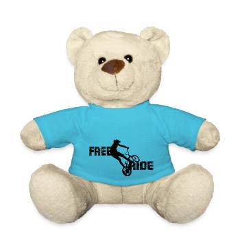 Free Ride Bike - Teddy Bear - atoll blue - Front