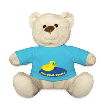 Mon petit Canard - Nounours - bleu outremer - Devant