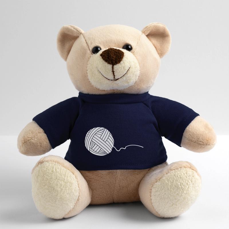 Wool wool tyre white (vector object) Teddy Bear