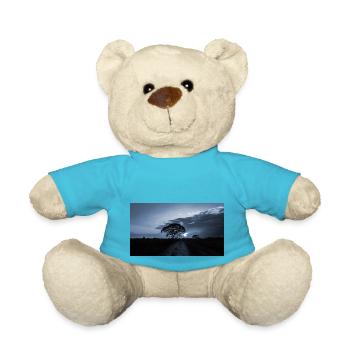 blauer Sonnenuntergang - Teddy - Atollblau - Vorne