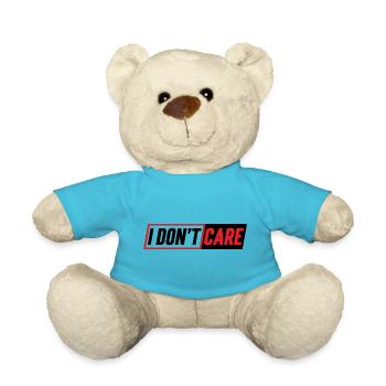 I don't care - Nounours - bleu outremer - Devant