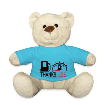 Petrol station - speedometer - Teddy Bear - atoll blue - Front