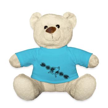 Bowling Kegelverein Bowler Bowlingverein Kegeln - Nounours - bleu outremer - Devant