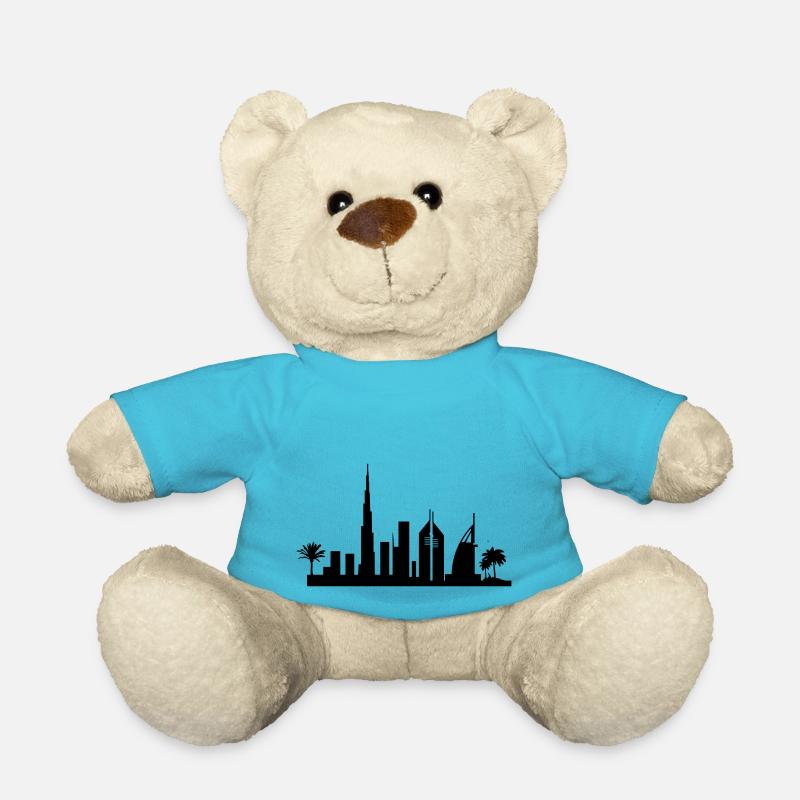 Horizon de Dubaï - Nounours - bleu outremer