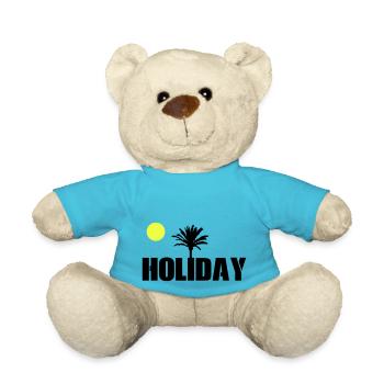 Holiday - Teddy Bear - atoll blue - Front