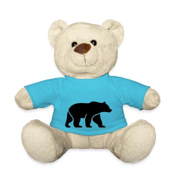 Roi des forêts - Nounours - bleu outremer - Devant
