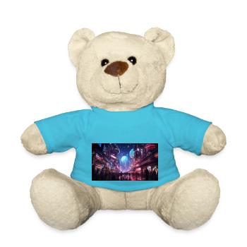 crowded place in tokyo rush hour - Teddy - Atollblau - Vorne