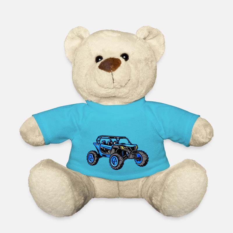 Buggy tout-terrain bleu - Nounours - bleu outremer