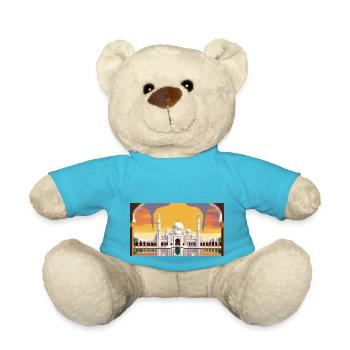 Sheikh Zayed Grand Mosque, Abu Dhabi, UAE, Pixel A - Teddy Bear - atoll blue - Front