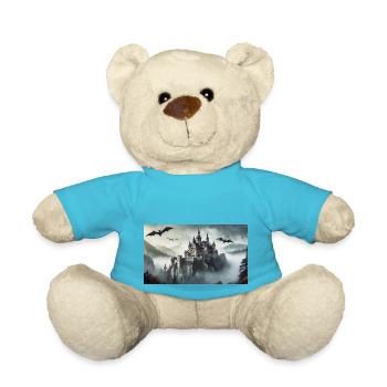 Gruselige mythische Orte – Schloss von Dracula - Teddy - Atollblau - Vorne