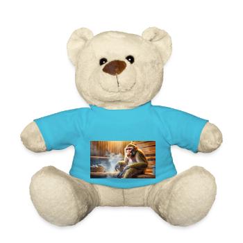 Jeu de mots : expression ambiguë – Affenhitze (chaleur) - Nounours - bleu outremer - Devant
