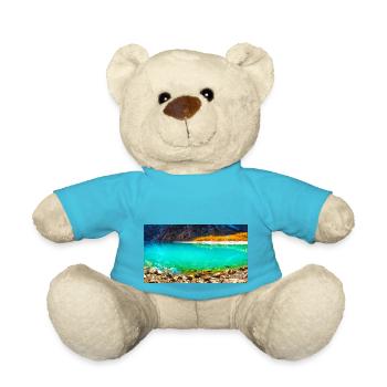 PARADIS ALPIN - Nounours - bleu outremer - Devant