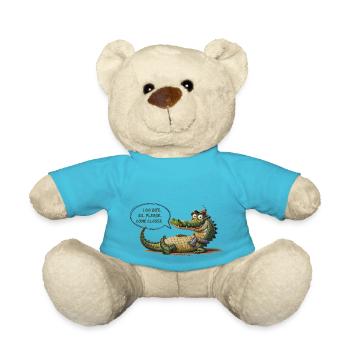 Entspannter Rex - Teddy - Atollblau - Vorne