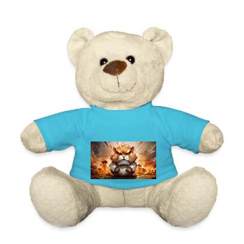 Animaux mignons - hamster - Nounours - bleu outremer - Devant