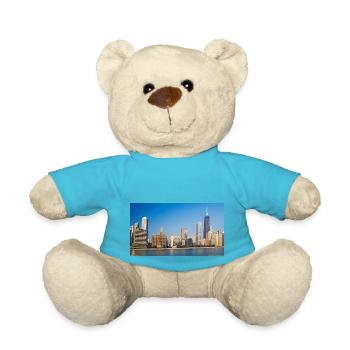 NEW YORK - Nounours - bleu outremer - Devant