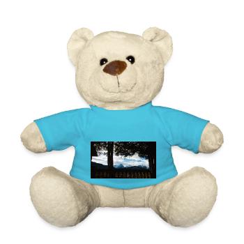 Mystic Landscape - Teddy Bear - atoll blue - Front