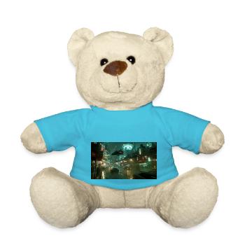 Cyberpunk City - Teddy Bear - atoll blue - Front