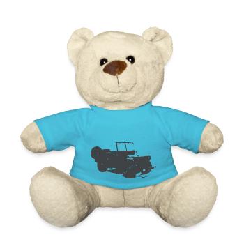 US Jeep Willys - Teddy - Atollblau - Vorne