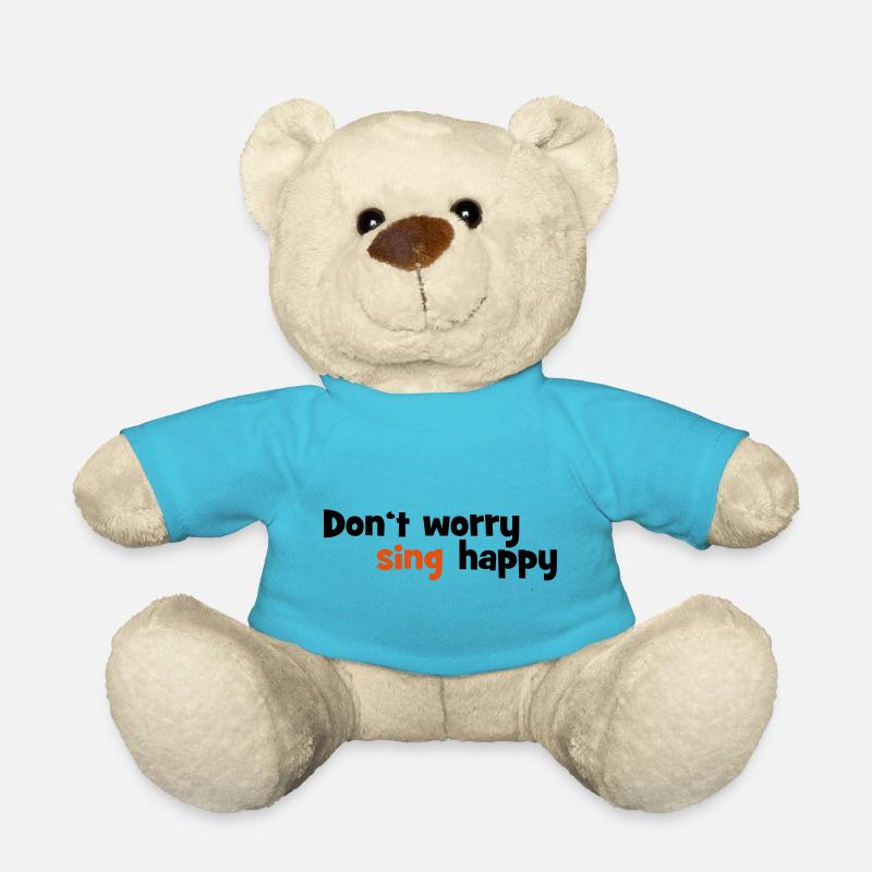 singen - Teddy - Atollblau