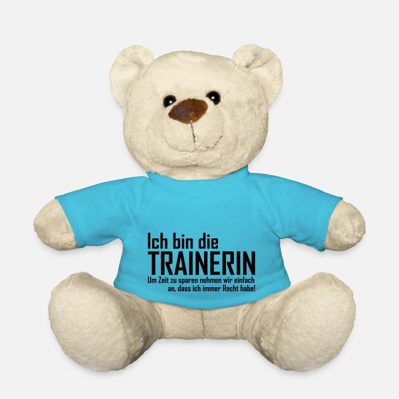 Trainerin - Teddy - Atollblau