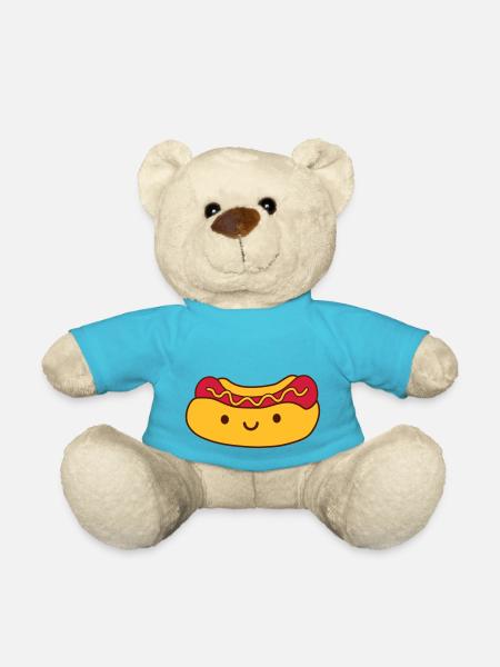 Suesser Hot Dog - Teddy - Atollblau