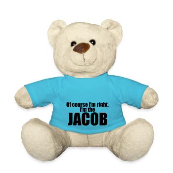 Jacob - Nounours - bleu outremer - Devant