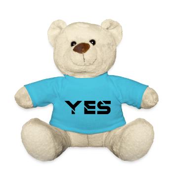 YES yes ja - Teddy - Atollblau - Vorne