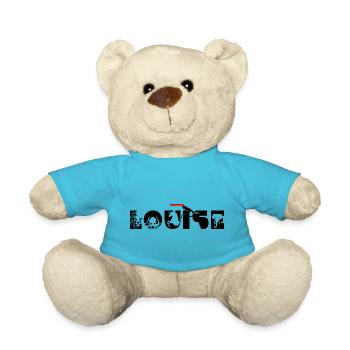 Louise - Teddy Bear - atoll blue - Front