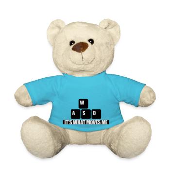 c’est ce qui m’émeut - Nounours - bleu outremer - Devant