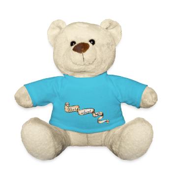 What about NO ? - Teddy - Atollblau - Vorne