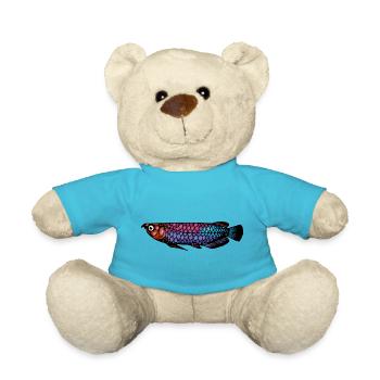Meerestiere - Teddy - Atollblau - Vorne