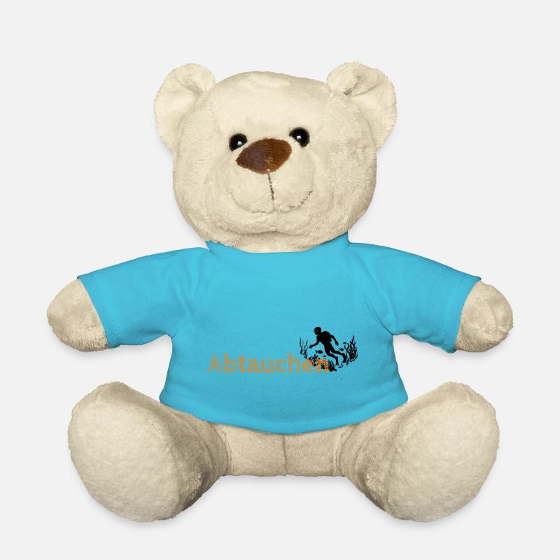 Parfois, j’ai juste envie de plonger - Nounours - bleu outremer