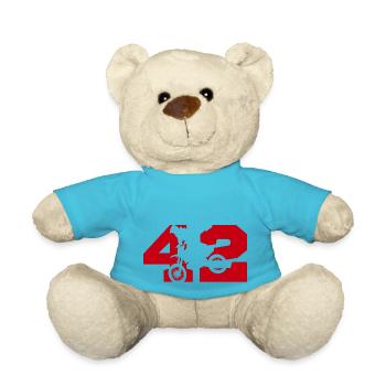 Moto 42 Biker - Teddy - Atollblau - Vorne