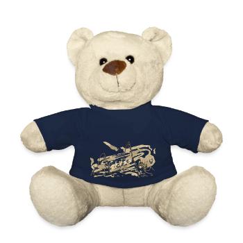 Berge Landschaft / Tusche Berg - Teddy - French Navy - Vorne