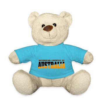 Pays Souverain d'AUSTRALIE - Nounours - bleu outremer - Devant