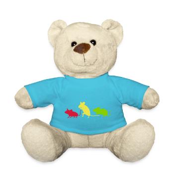 Mäuse [vec] - Teddy - Atollblau - Vorne