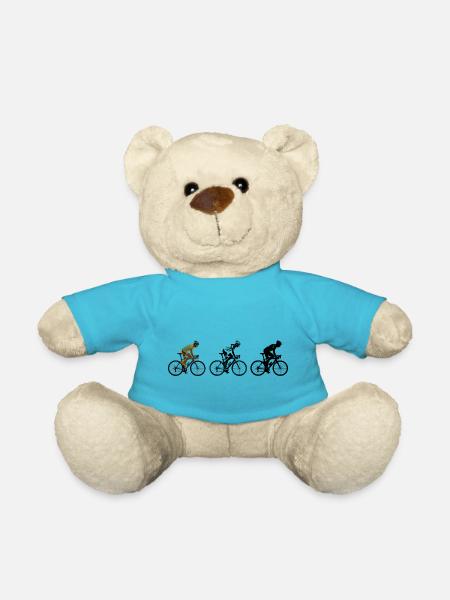 vélo - Nounours - bleu outremer