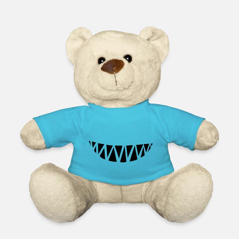 Monster Zähne - Teddy - Atollblau
