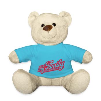 you would understand quote - Teddy Bear - atoll blue - Front