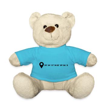 Palma coordinates - Teddy Bear - atoll blue - Front