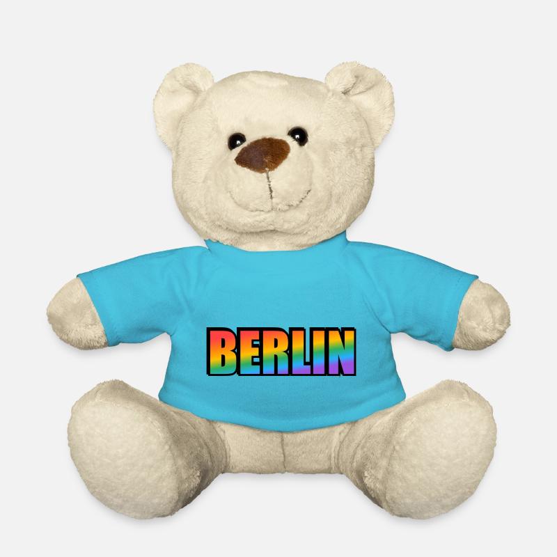 Schwules Berlin - Teddy - Atollblau