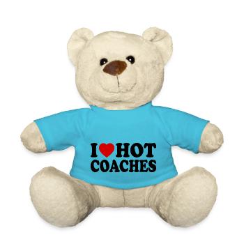 I love hot coaches - Nounours - bleu outremer - Devant