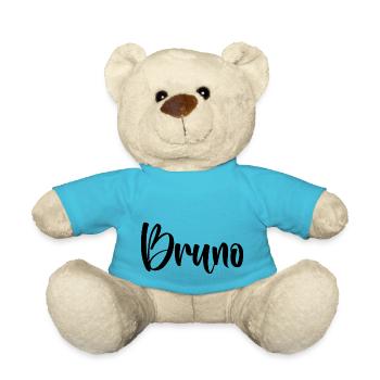 Vorname - Bruno - Teddy - Atollblau - Vorne