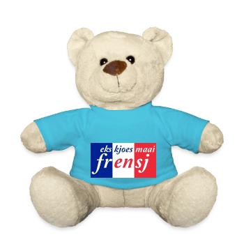 eks kjoes maai frensj - Nounours - bleu outremer - Devant