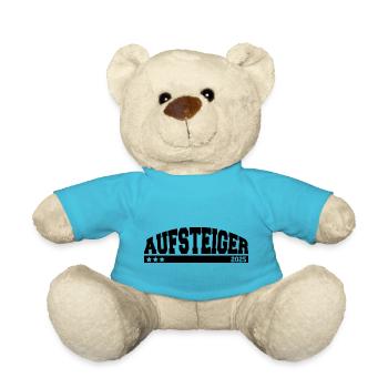 Aufsteiger 2025 Aufstieg Fußball Handball - Teddy - Atollblau - Vorne