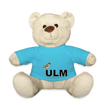Ulmer Spatz Linsen mit Spätzla Schwäbisch - Teddy - Atollblau - Vorne