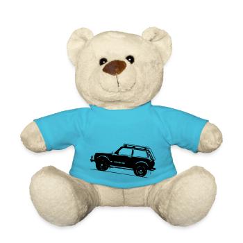 Lada Niva 2121 Russin 4x4 - Teddy - Atollblau - Vorne