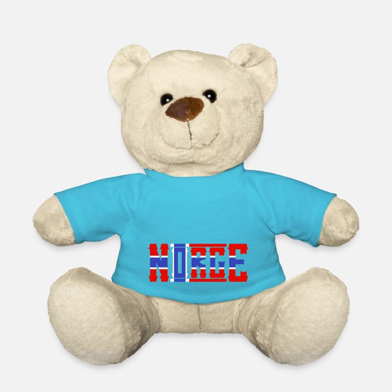 norge - Teddy Bear - atoll blue